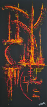 Named contemporary work « SENSIBILITÉ », Made by ERIC DELAHAYE