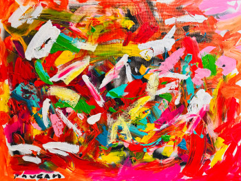 Named contemporary work « Symphonie Numéro 4 », Made by PAUGAM PAUGAM DANIEL