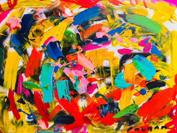 Named contemporary work « Symphonie numéro 7 », Made by PAUGAM PAUGAM DANIEL