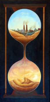 Named contemporary work « Songe #44 / Sablier », Made by BENOîT MORAILLON