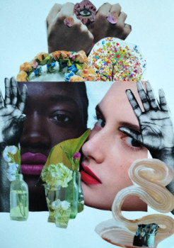 Named contemporary work « Peace », Made by LIELIE SELLIER