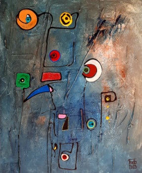 Named contemporary work « ThebArt-3 », Made by THEB