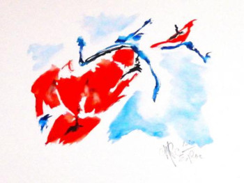 Named contemporary work « tableau 1 », Made by MARIE-PIERRE ESTEVE