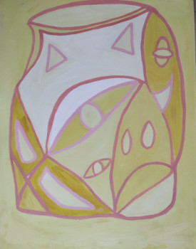 Named contemporary work « Âme pastel », Made by MIREILLE DELGENèS