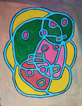 Named contemporary work « Energie », Made by MIREILLE DELGENèS