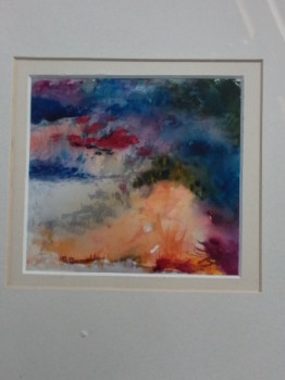 Named contemporary work « Paysage multicolore », Made by BONVARLET