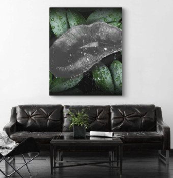 Named contemporary work « PERLES DE PLUIE », Made by ELYSOL