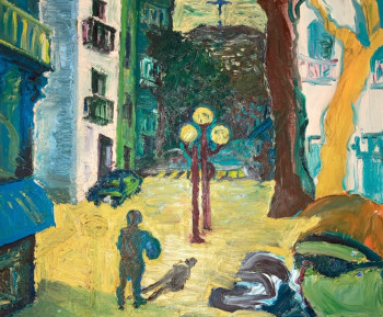 Named contemporary work « Kurtz He Ain’t Dead », Made by PETER GOODCHILD
