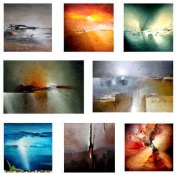 Named contemporary work « Peinture huile sur toiles », Made by GILLES MERMéJEAN