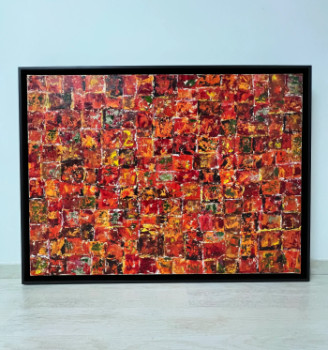 Named contemporary work « IRODO », Made by VéRONIQUE JEUNECOURT
