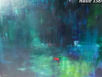 Named contemporary work « L’etang », Made by BONVARLET