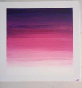 Named contemporary work « Dégradé-plaisir ! », Made by M.ART.JORIE