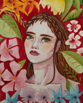 Named contemporary work « Primavera », Made by JO_LNA