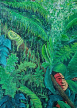 Named contemporary work « Amazonia », Made by ANTOINE LOPEZ