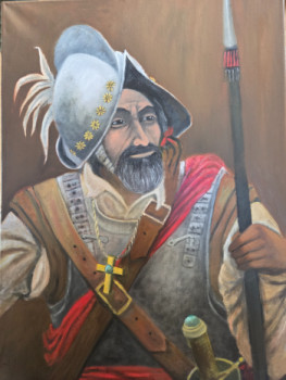 Named contemporary work « " Officier Conquistador !!" », Made by MARC DANCRE
