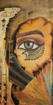 Named contemporary work « Révélation », Made by CHAME ART PENCIL