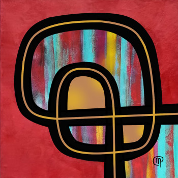 Named contemporary work « le Voyage de la Vie », Made by CANDY MARY