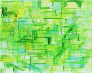 Named contemporary work « N° 395 Vergé », Made by JADE-B-ROUGERIE