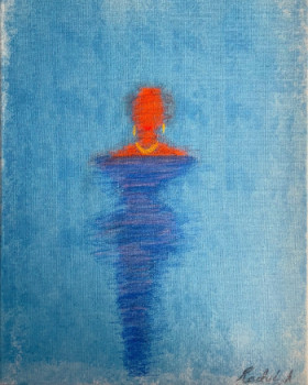 Named contemporary work « La robe bleue », Made by CUURB