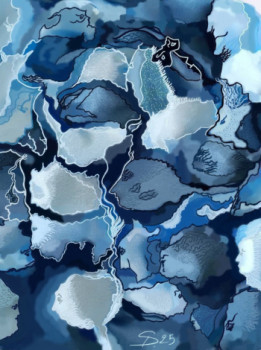 Named contemporary work « " La TruPouMacZel " les grands de ce monde », Made by MALIWAN DELPHINE SENN