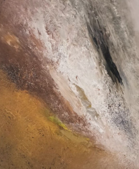 Named contemporary work « Glacier », Made by DOMIEL