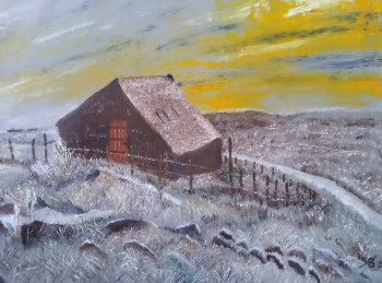 Named contemporary work « L'Aubrac », Made by GEGE PEINTURE