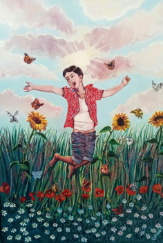 Named contemporary work « LA LIBERTE », Made by RAPHAEL GUéMARD