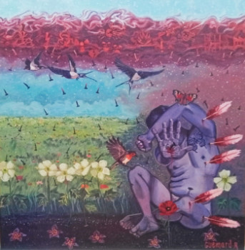 Named contemporary work « HOMO SENSIBILIS », Made by RAPHAEL GUéMARD
