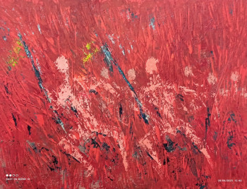 Named contemporary work « Tribu », Made by XIORCALED (ED)