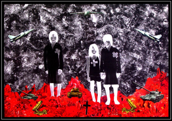 Named contemporary work « Requiem pour ma planéte », Made by NARCOLINA