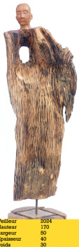 Named contemporary work « veilleur », Made by GILLES ARNOULD