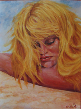 Named contemporary work « dormir au soleil », Made by AMALIA MEREU