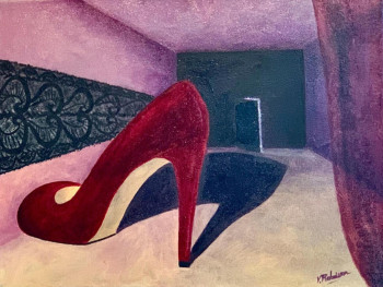 Named contemporary work « L’invitation », Made by VALéRIE REBOISSON