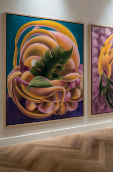 Named contemporary work « ORGANIC 2 », Made by TEDRUB
