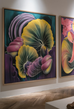 Named contemporary work « ORGANIC 4 », Made by TEDRUB