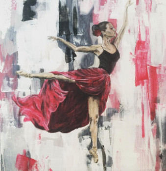 Named contemporary work « La danseuse », Made by BARILLON