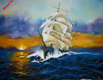 Named contemporary work « A mon père », Made by BARILLON