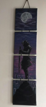 Named contemporary work « Ronin », Made by BARILLON