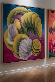 Named contemporary work « ORGANIC 7 », Made by TEDRUB