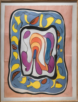 Named contemporary work « RECOLLAGE 2 », Made by TEDRUB