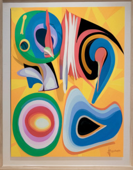 Named contemporary work « RECOLLAGE 6 », Made by TEDRUB