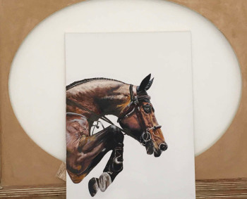 Named contemporary work « Étalon United Touch », Made by ANNABEL LABATIE