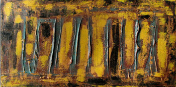 Named contemporary work « INDIAN SUMMER », Made by ANNICK BEAULIEU