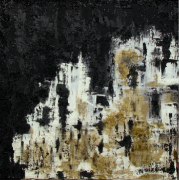 Named contemporary work « NUIT DE FETE », Made by ANNICK BEAULIEU
