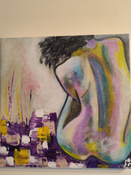 Named contemporary work « Nu No1 », Made by IZA