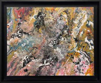 Named contemporary work « Oeuvre N°25 », Made by VERNEUIL PASCAL (VP)