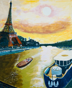 Named contemporary work « Paname », Made by FRANçOIS ROCHET