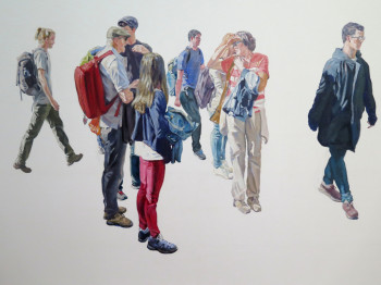 Named contemporary work « A ver si viene tu hermana », Made by JESúS MANUEL MORENO