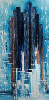 Named contemporary work « Gioia », Made by LILA