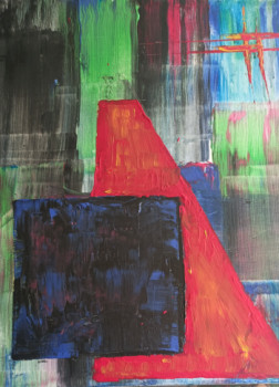 Named contemporary work « Le cube », Made by PATCLU